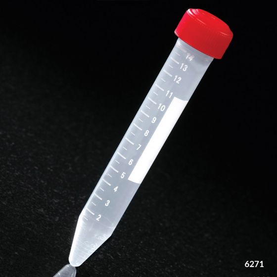 15 & 50Ml Centrifuge Tubes With Red Caps