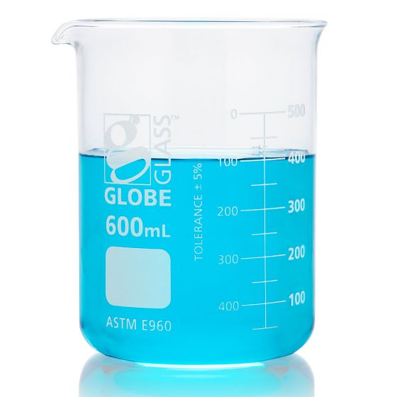 Globe Glass Griffin Style Beakers