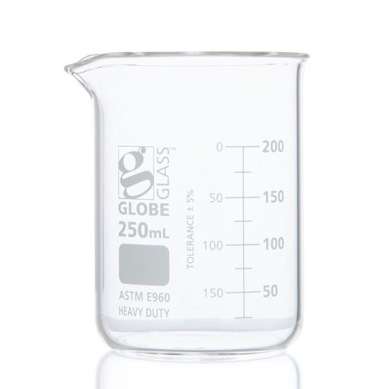 Globe Glass Griffin Style Beakers - Heavy Duty