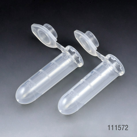 2Ml Microcentrifuge Tube, Pp, With Snap Cap, Lot Certified: Rnase Free, Dnase Free, Human Dna Free, Pyrogen Free, Atp Free, Pcr Inhibitor Free