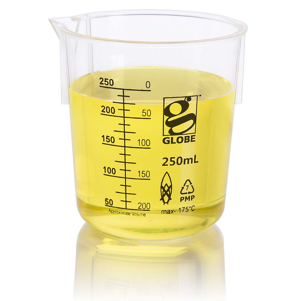 250Ml Beaker, Diamond Essentials, Griffin Style, Low Form, Printed Graduations, Pmp