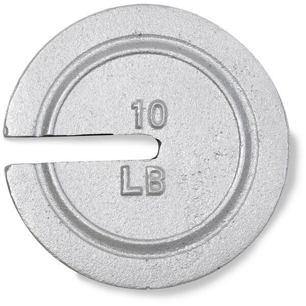 Weight 2P Ci Slot 10Lb Clf No Cert Tr