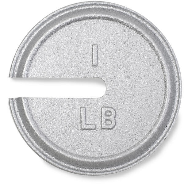 Weight 1P Ci Slot 1Lb Clf No Cert Tr
