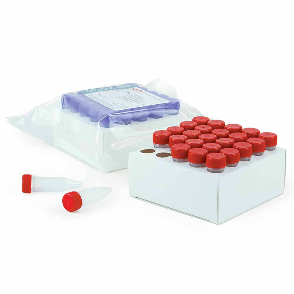 Diamond Midi Centrifuge Tube, 5.0Ml, Pp, Assembled Blue Screw Cap, Graduated, Sterile, 25/Rack, 20 Racks/Unit